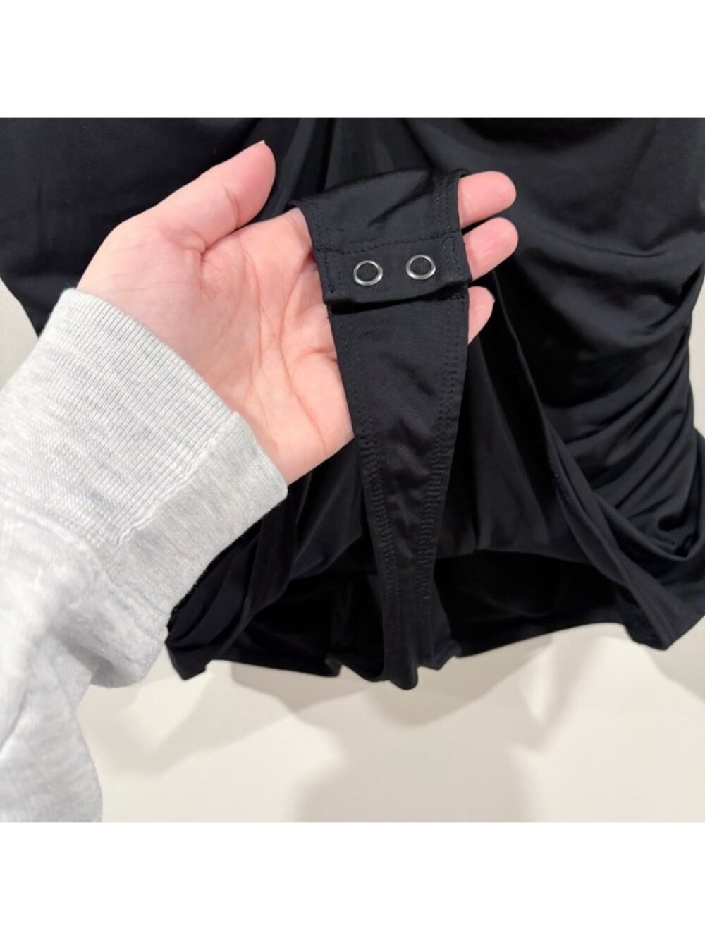 Express Body Contour Ruched Bodysuit - Picture 6 of 6